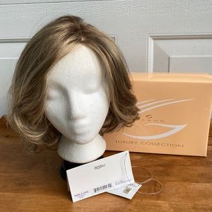 Twirl and Curl by Gabor in SS Buttered Toast, with Lace Front and Mono Part